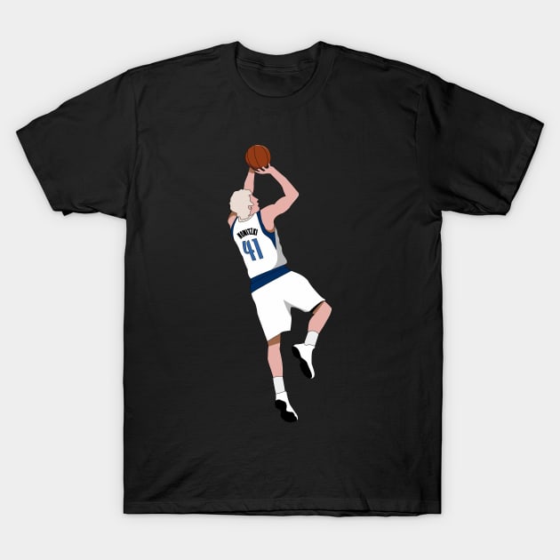 Dirk Nowitzki T-Shirt by souvenirmala